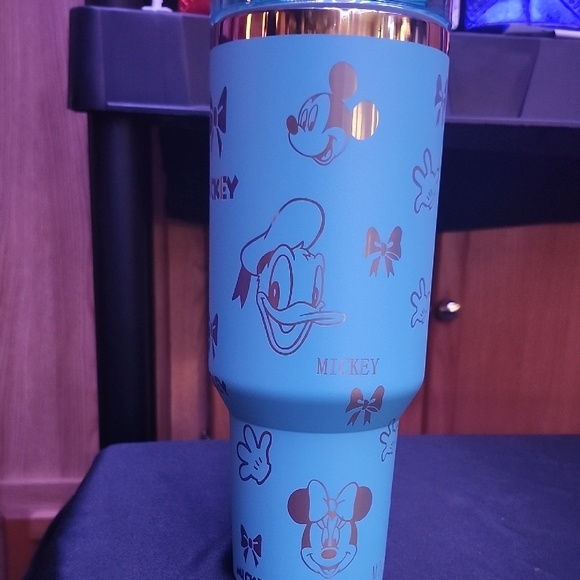 Stanley Teal Mickey Mouse Tumbler - Picture 3 of 5
